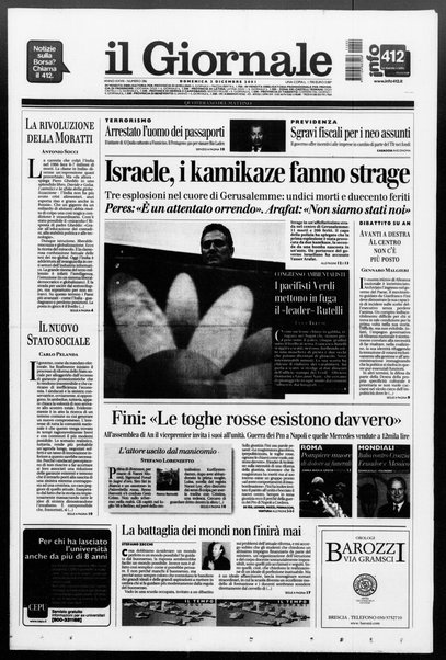 Il giornale : quotidiano del mattino